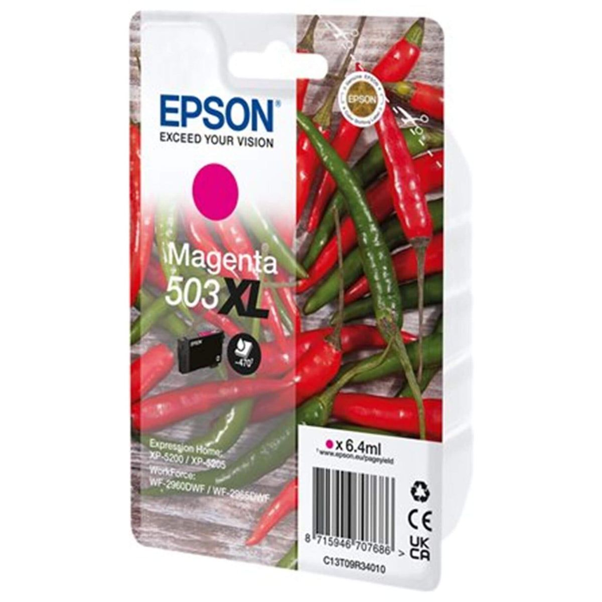 Magenta mustekasetti: Epson C13T09R34010 (503XL) | Finink.com