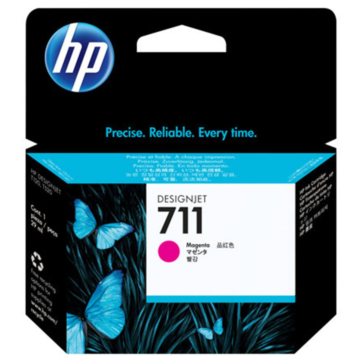 Magenta mustepatruuna: HP CZ131A (HP 711) | Finink.com