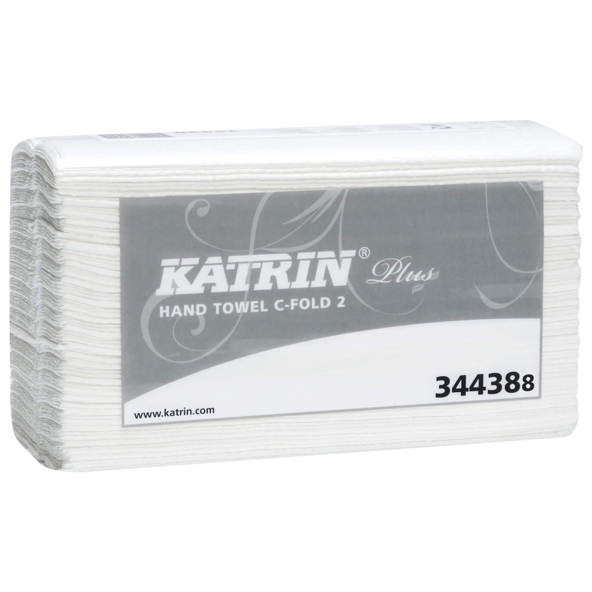 Katrin Plus käsipyyhe C-fold valkoinen | Finink.com