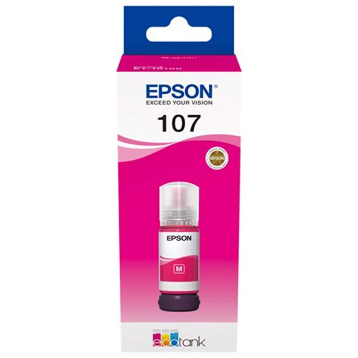 Epson 107 magenta mustepullo (T09B340)