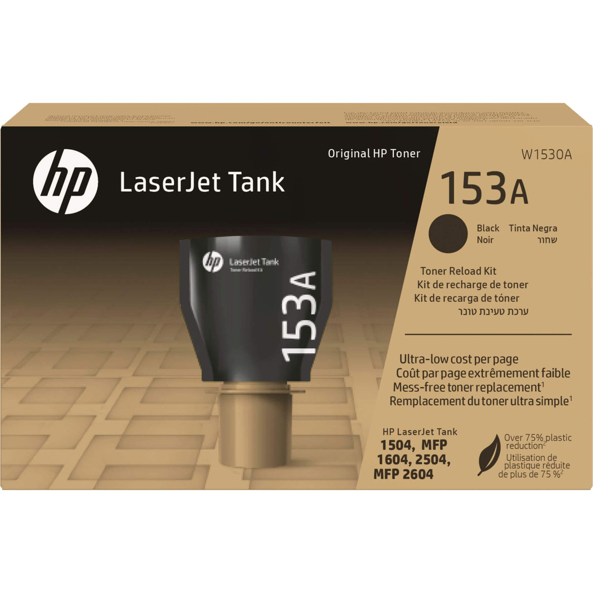 HP 153A musta värikasetti (W1530A)