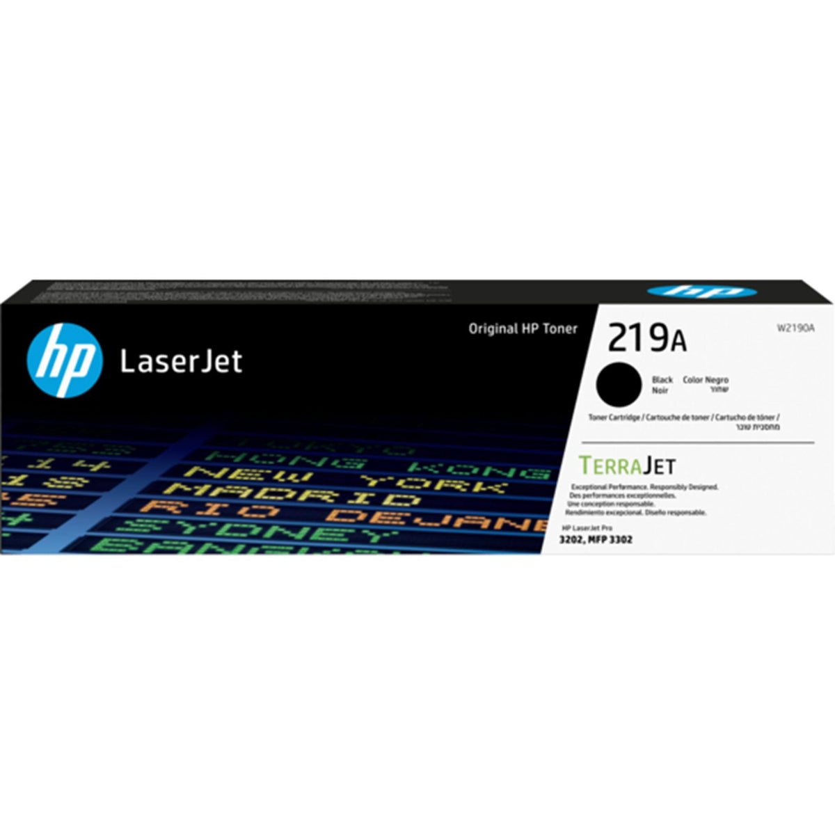 HP 219A musta värikasetti (W2190A)