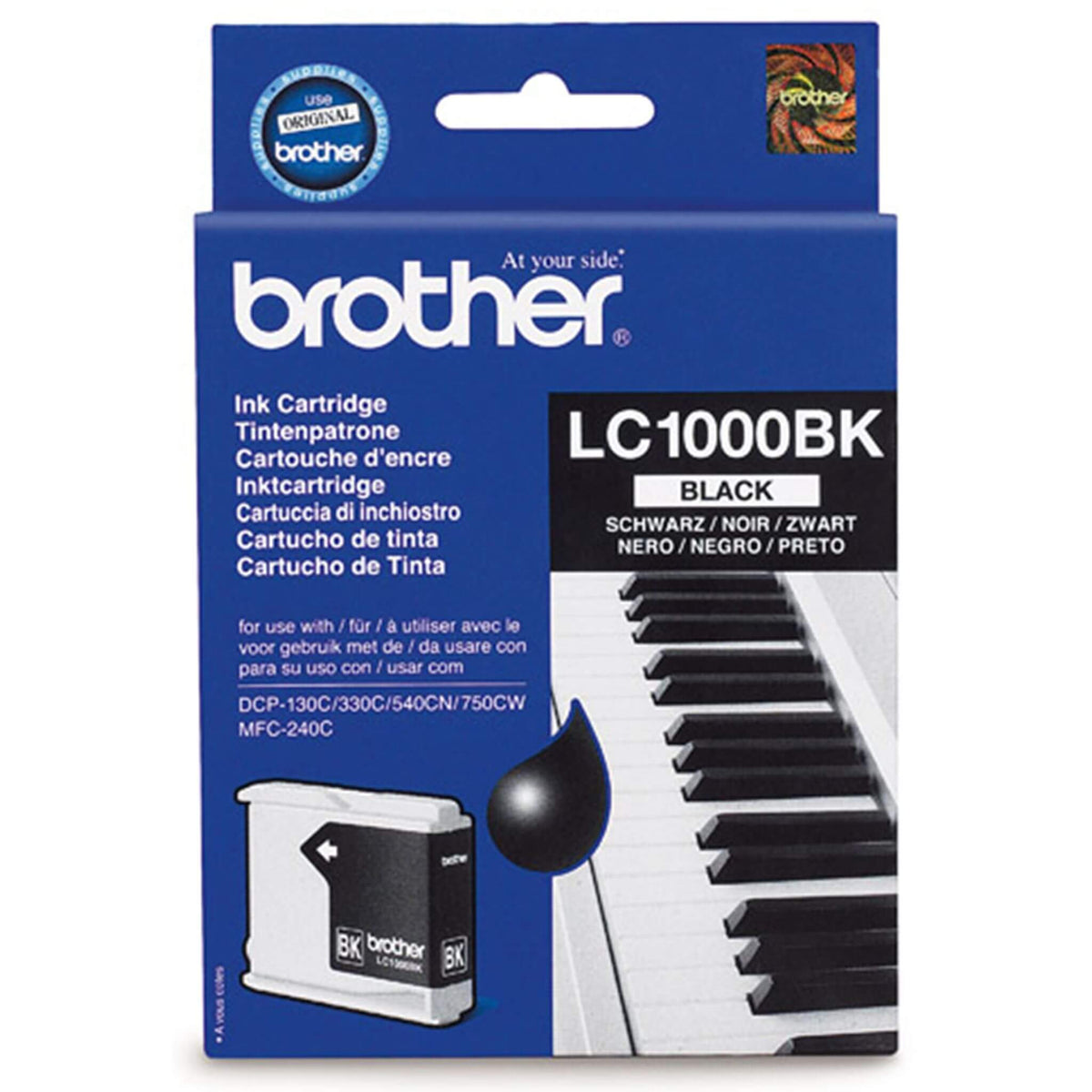 Musta mustepatruuna: Brother LC1000BK  | Finink.com