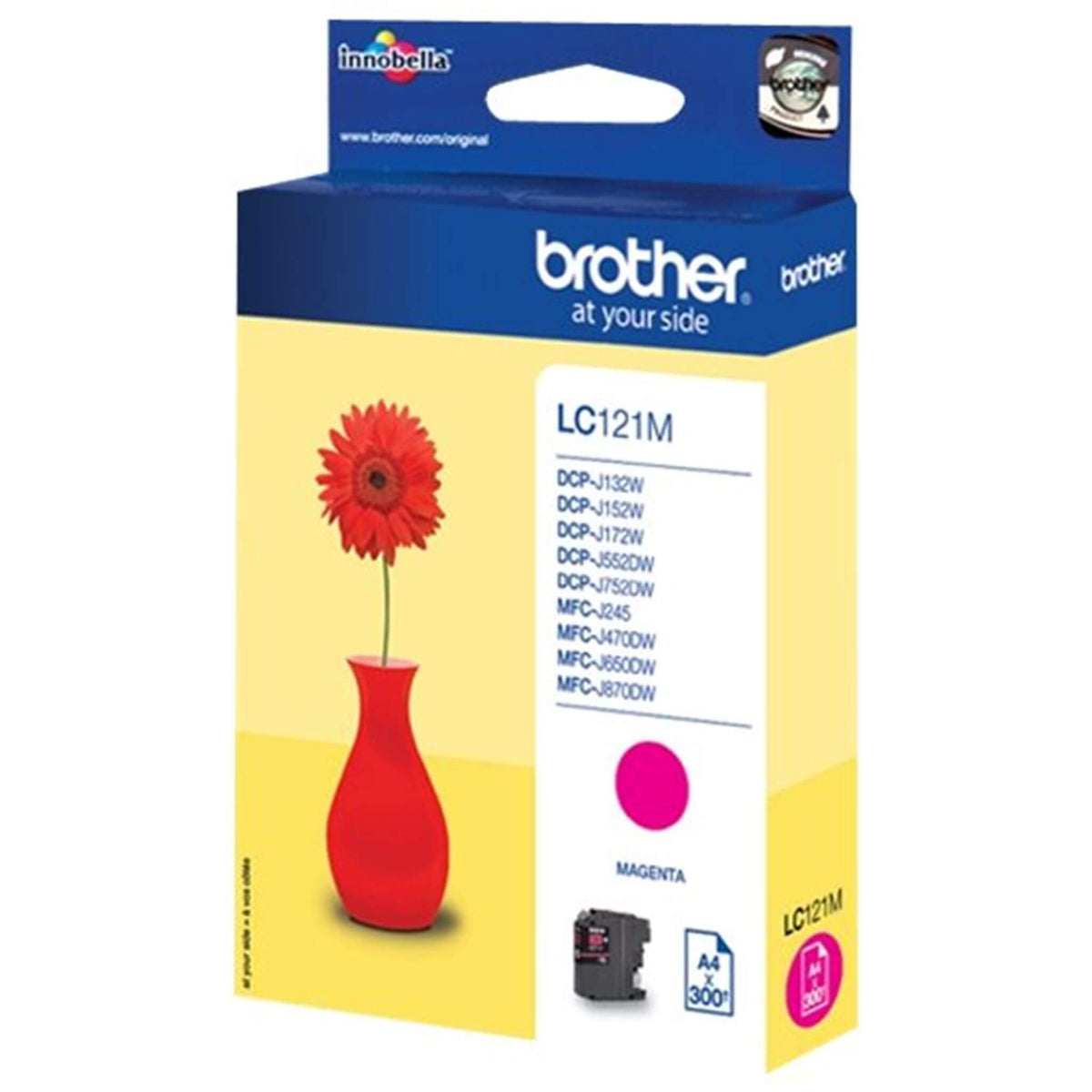 Magenta mustepatruuna: Brother LC121M | Finink.com