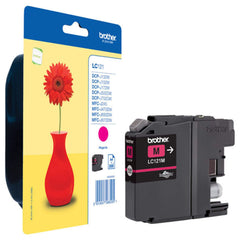 Brother LC121M magenta mustekasetti