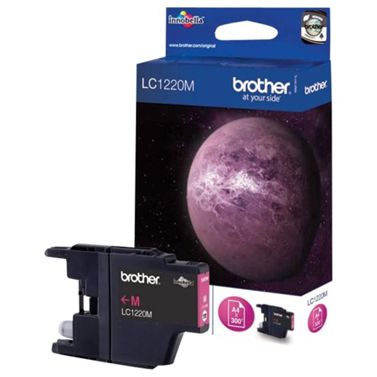 Magenta mustekasetti: Brother LC1220M | Finink.com