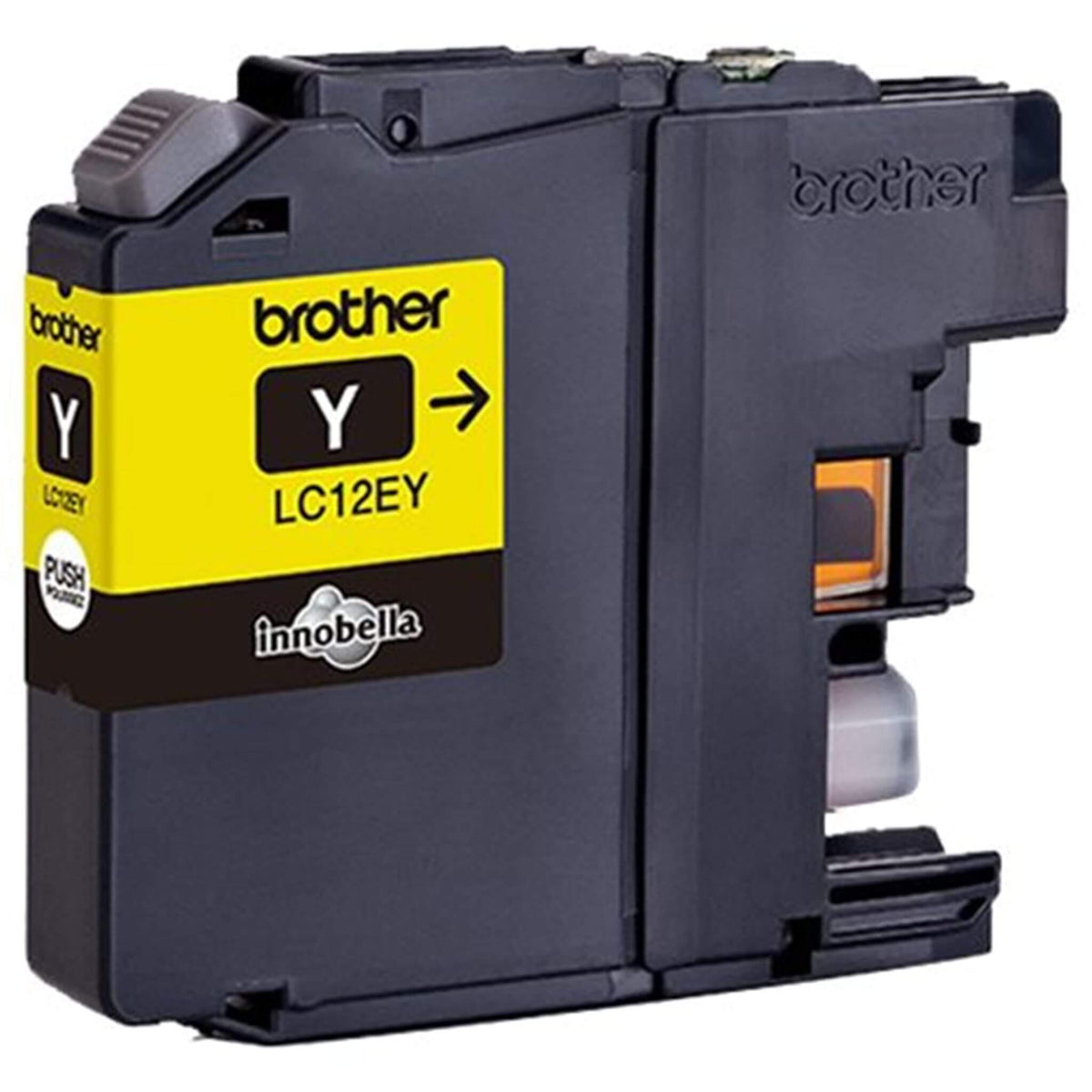 Keltainen mustepatruuna: Brother LC12EY | Finink.com