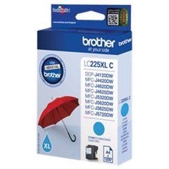 Brother LC225XLC cyan mustekasetti