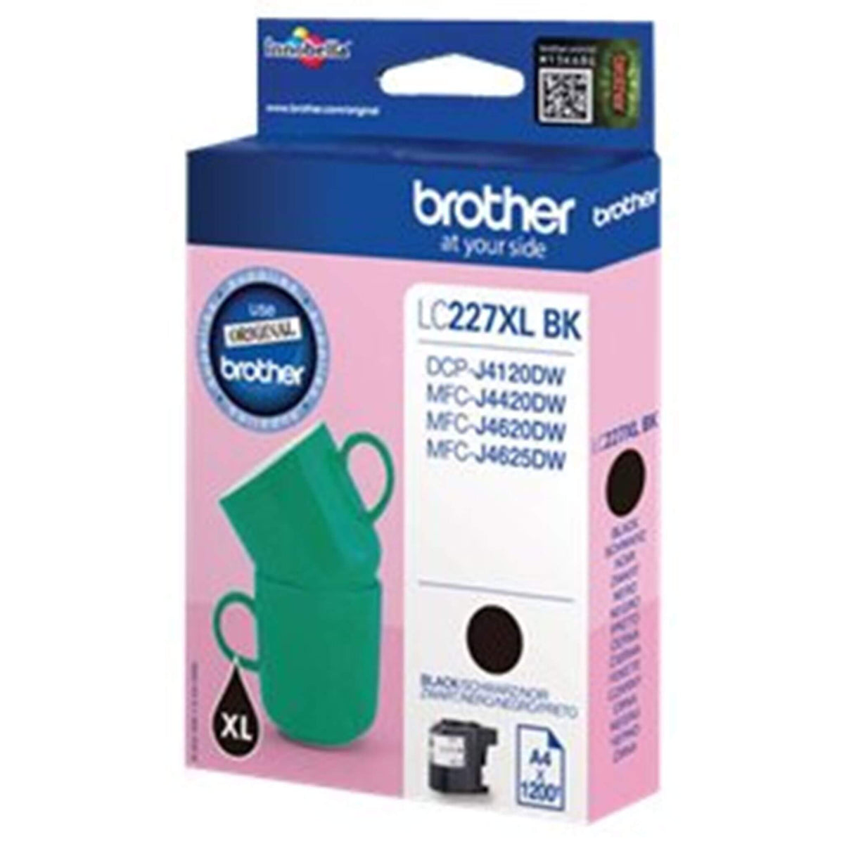 Musta mustekasetti: Brother LC227XLBK | Finink.com