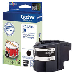 Brother LC22UBK XL musta mustekasetti