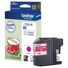 Brother LC22UM XL magenta mustekasetti