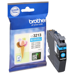 Brother LC3213C cyan mustekasetti