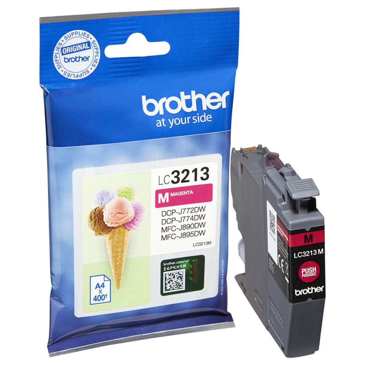 Magenta mustepatruuna: Brother LC3213M | Finink.com