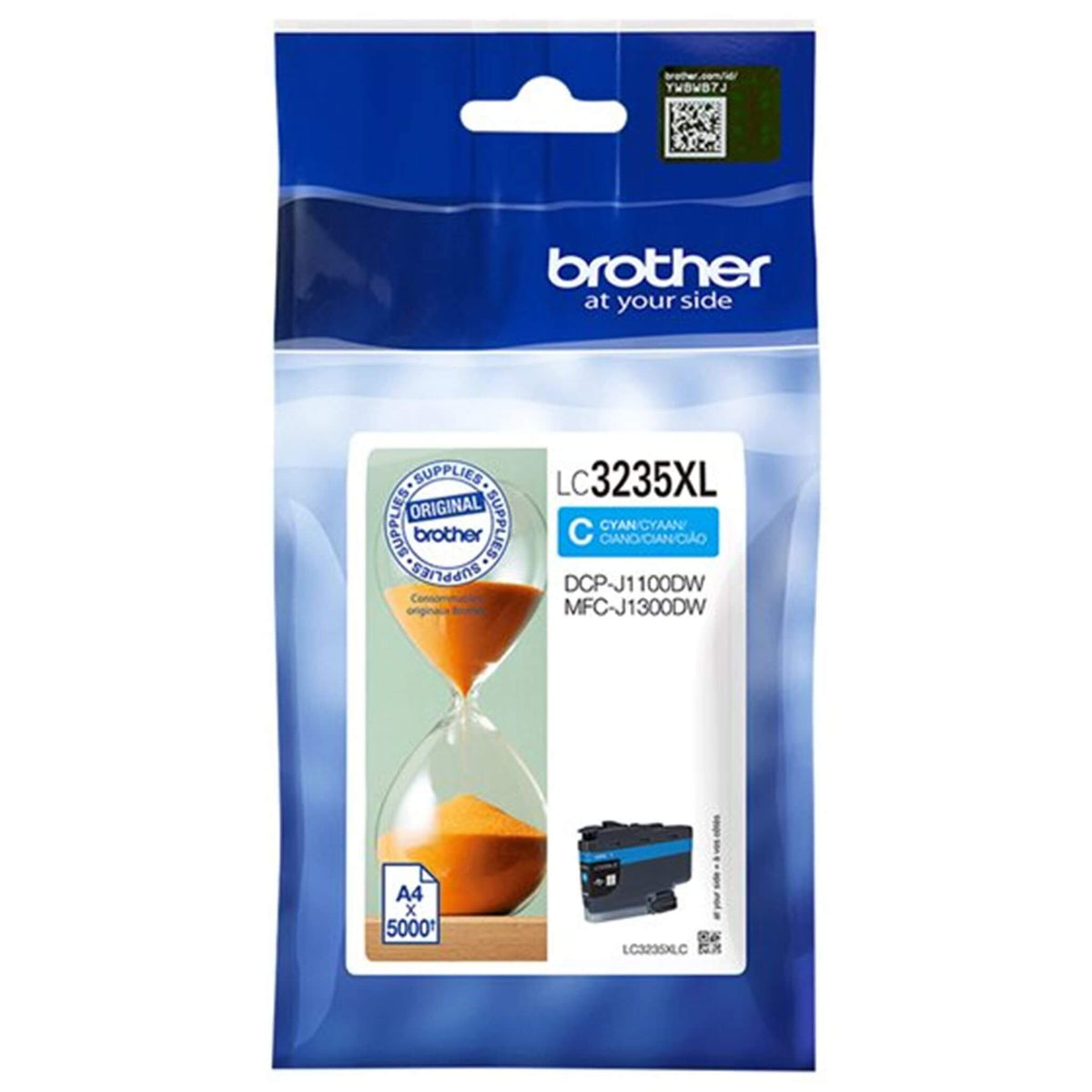 Cyan mustekasetti: Brother LC3235XLC | Finink.com