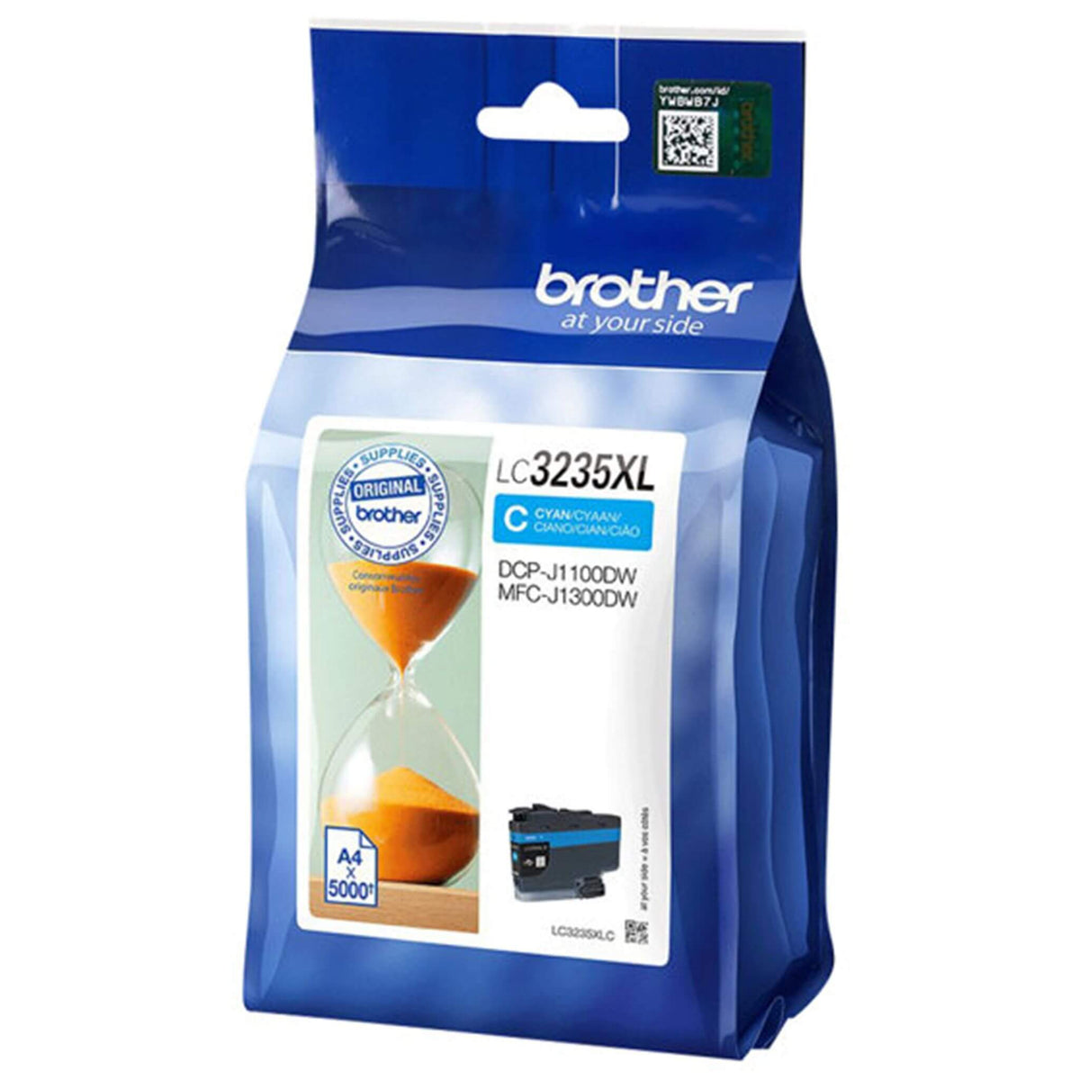 Cyan mustekasetti: Brother LC3235XLC | Finink.com