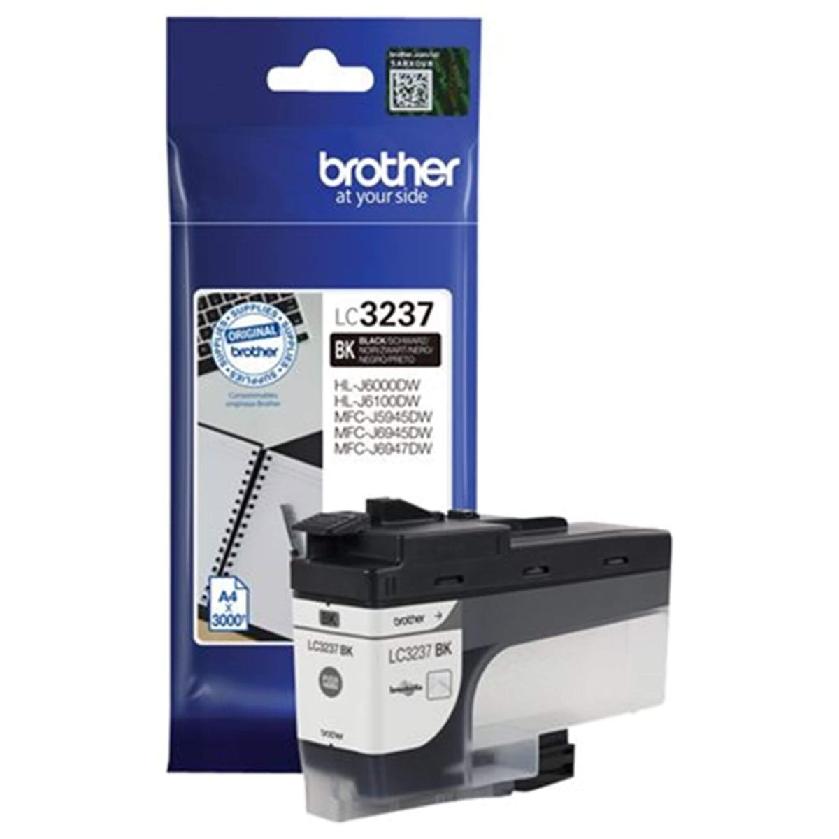 Musta mustepatruuna: Brother LC3237BK | Finink.com