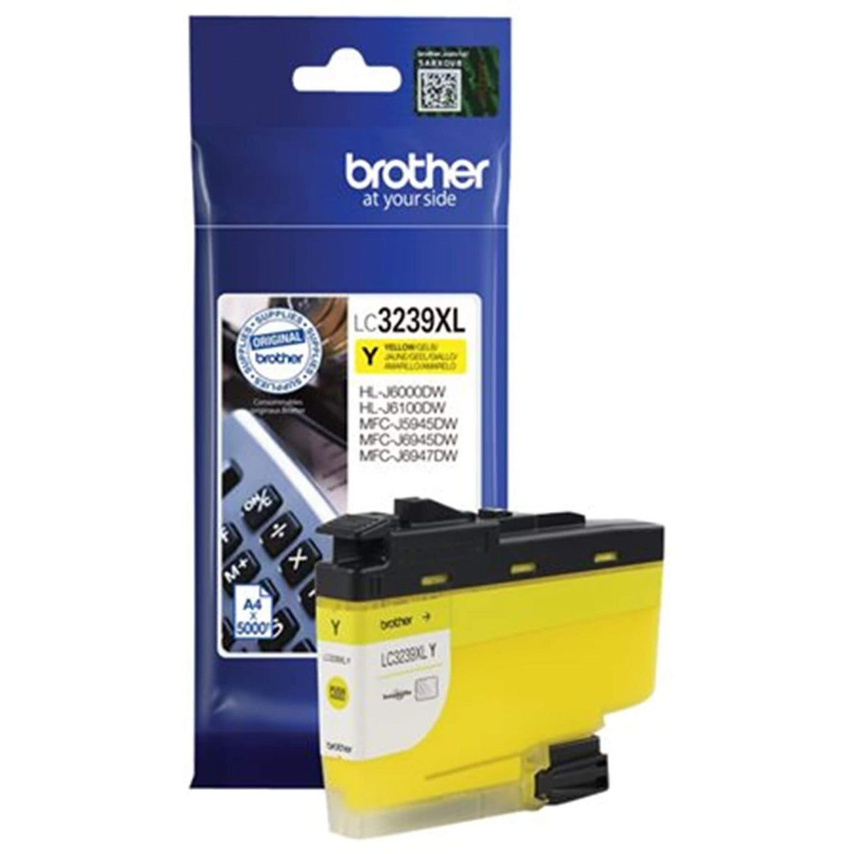 Keltainen mustepatruuna: Brother LC3239XLY | Finink.com