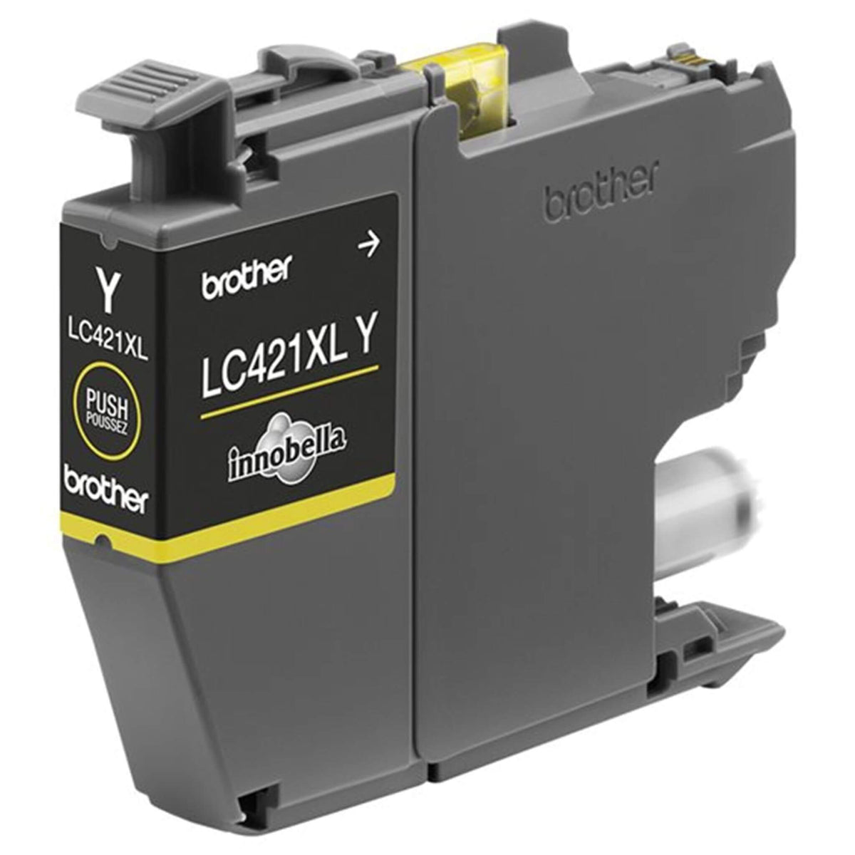 Keltainen mustekasetti: Brother LC421XLY | Finink.com