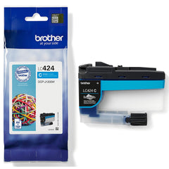 Brother LC424C cyan mustekasetti