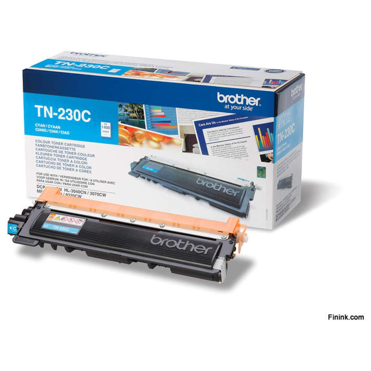 Cyan värikasetti: Brother TN230C | Finink.com