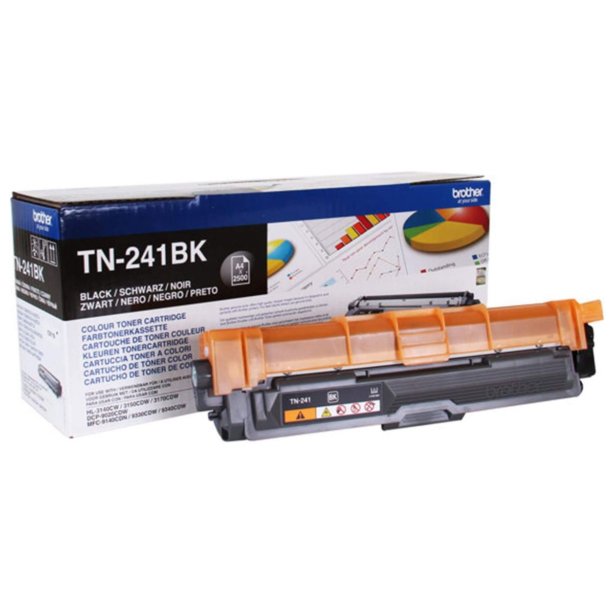 Musta värikasetti: Brother TN241BK | Finink.com