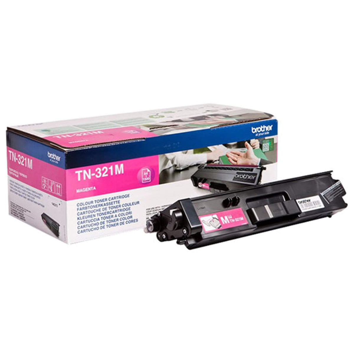 Magenta värikasetti: Brother TN321M | Finink.com