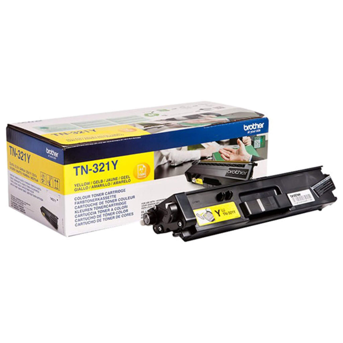 Keltainen värikasetti: Brother TN321Y | Finink.com