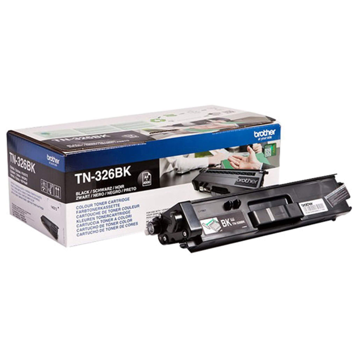 Musta värikasetti: Brother TN326BK | Finink.com