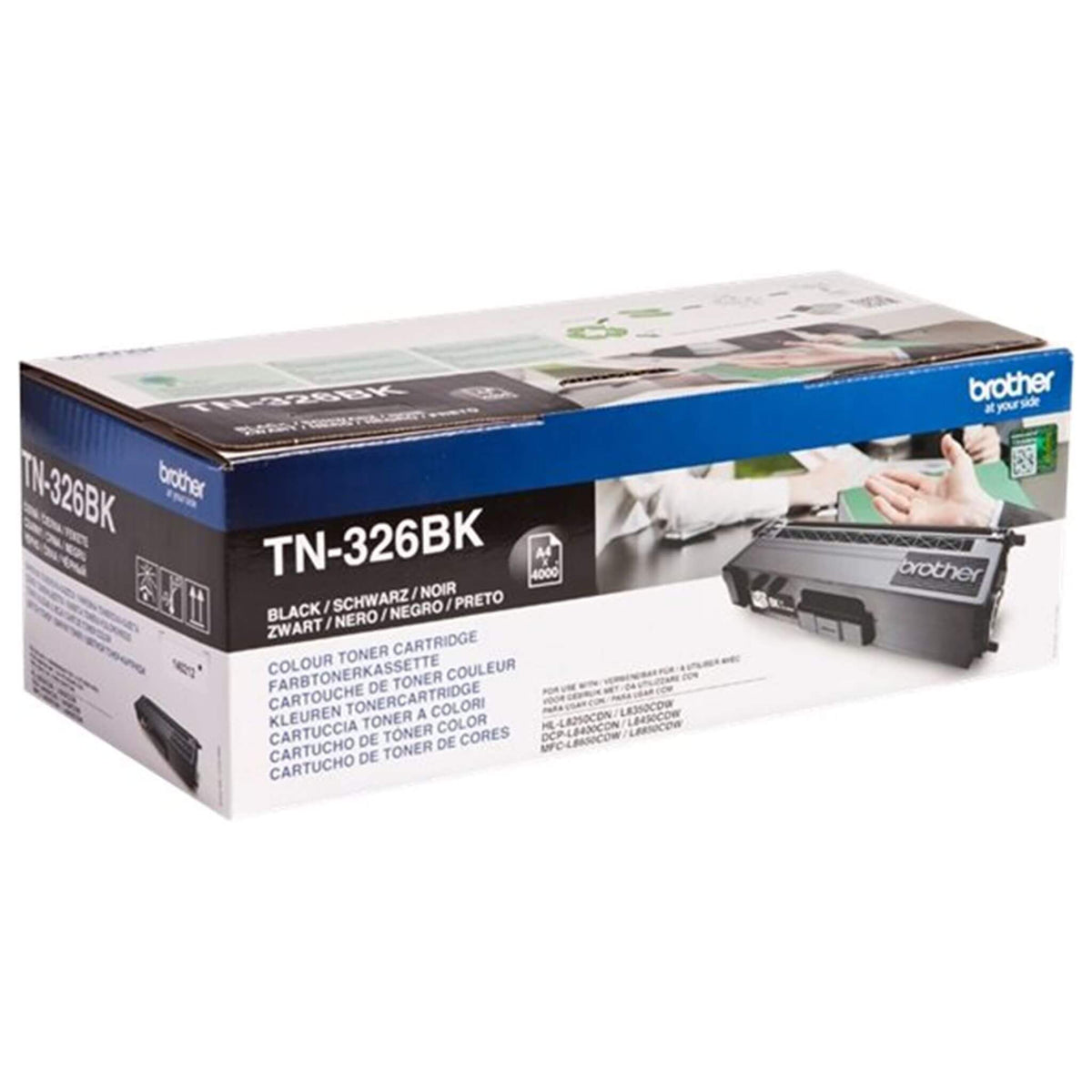 Musta värikasetti: Brother TN326BK | Finink.com