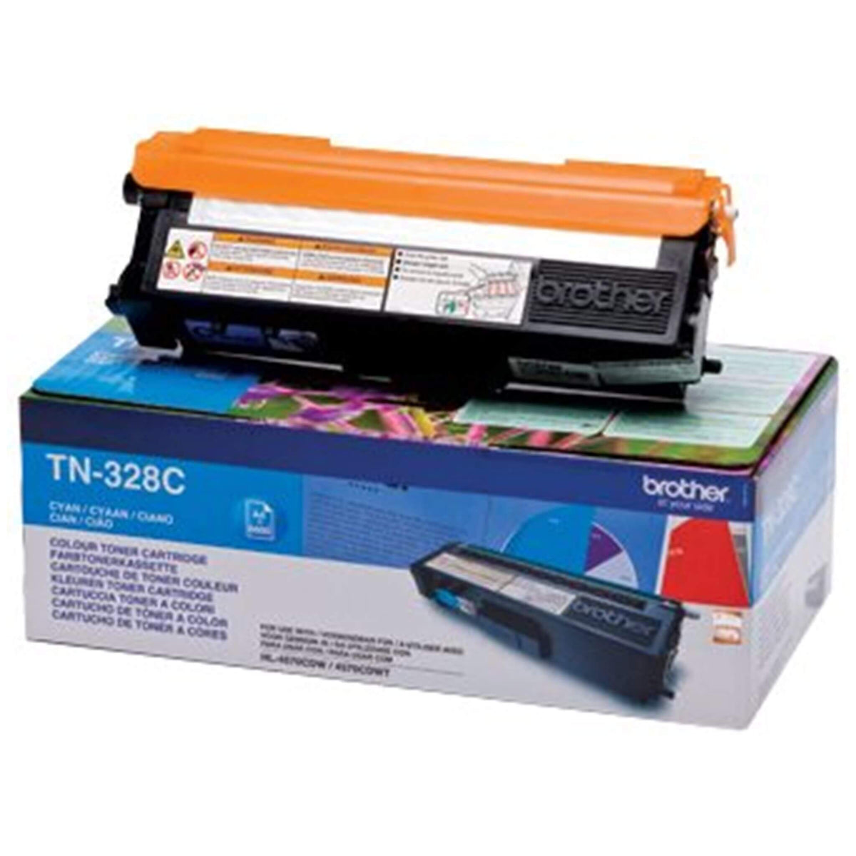 Cyan värikasetti: Brother TN328C | Finink.com