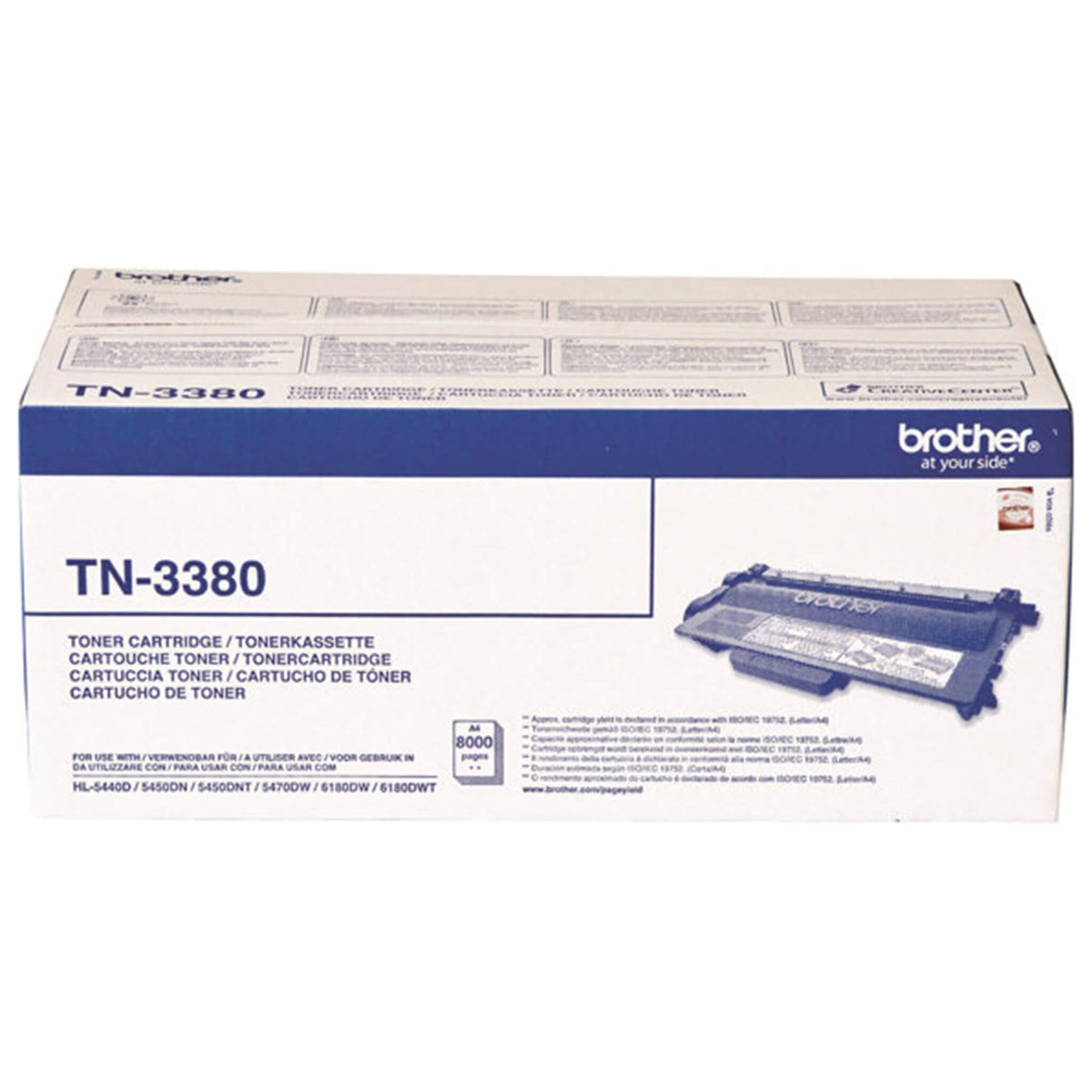 Musta värikasetti: Brother TN-3380 | Finink.com