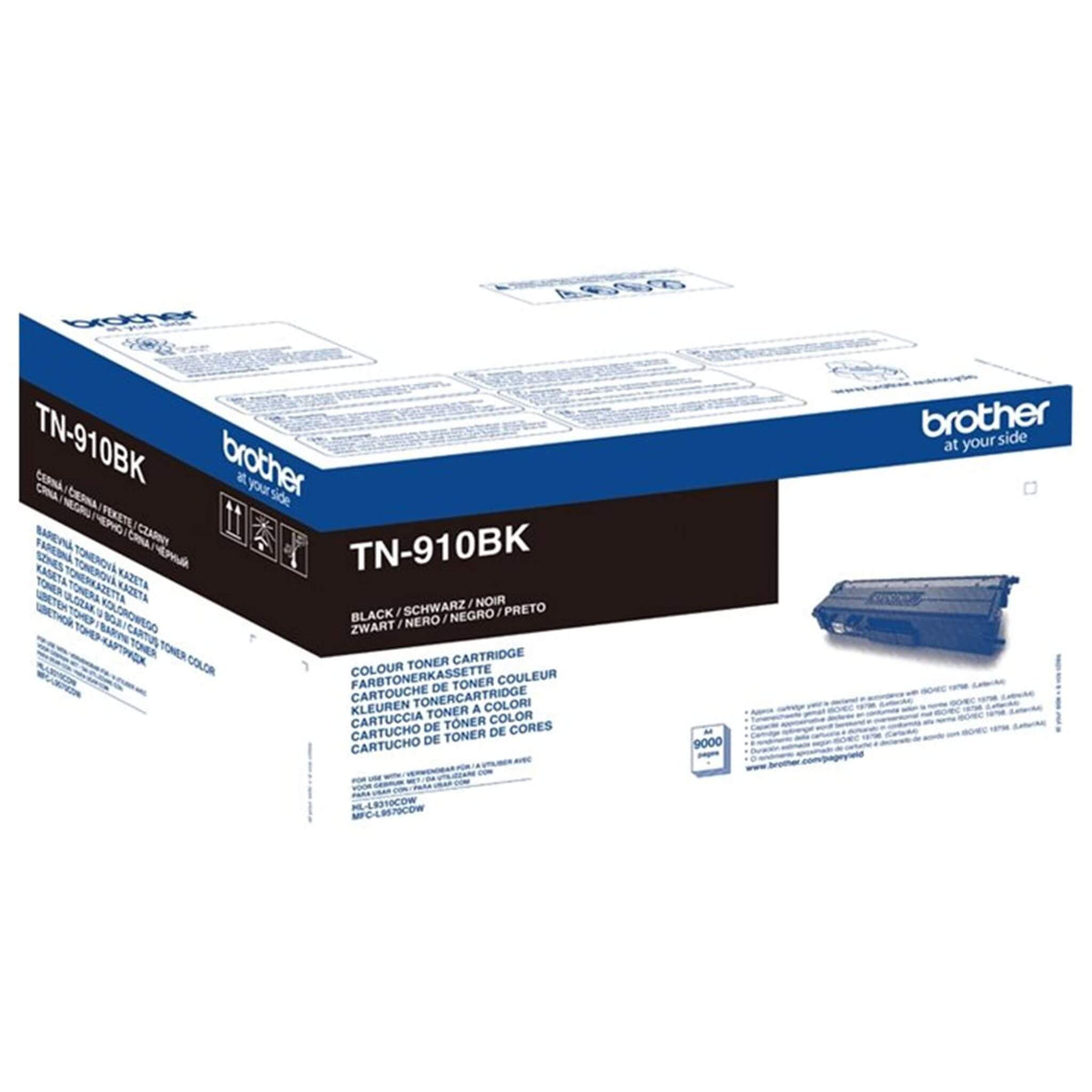 Musta värikasetti: Brother TN910BK | Finink.com