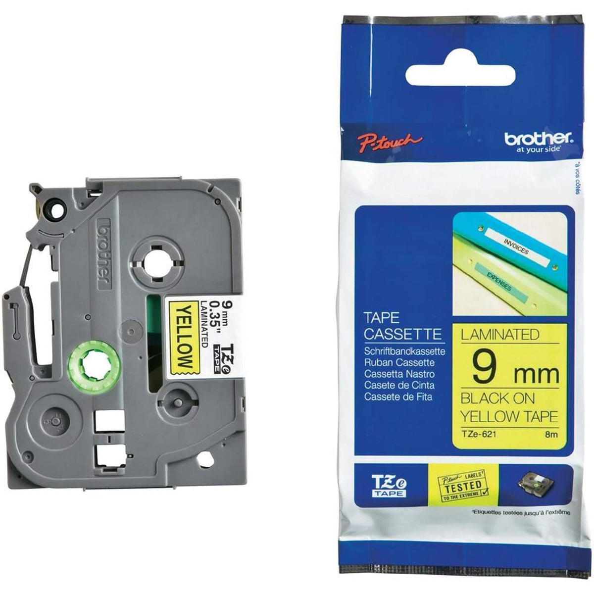 Laminoitu tarranauha Brother TZE621 | Finink.com