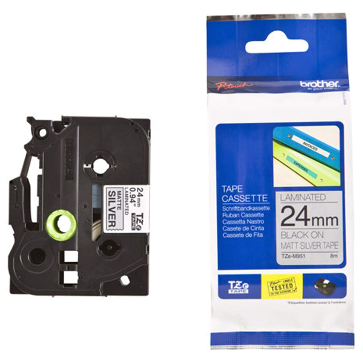 Laminoitu tarranauha Brother TZEM951 | Finink.com