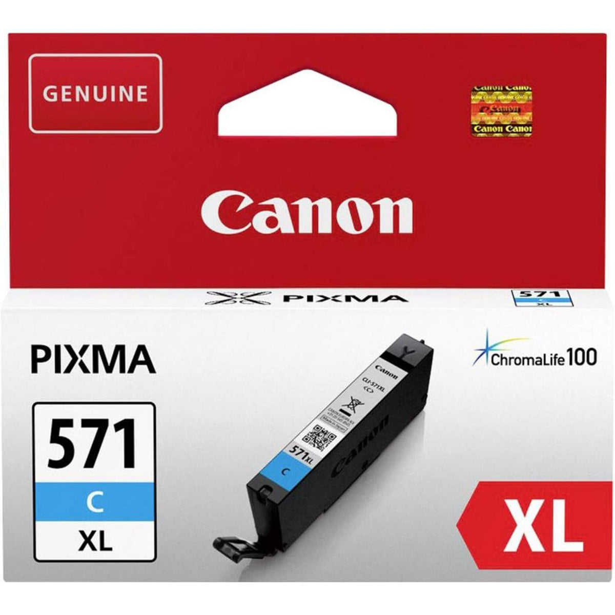 Cyan mustepatruuna: Canon CLI-571C XL | Finink.com