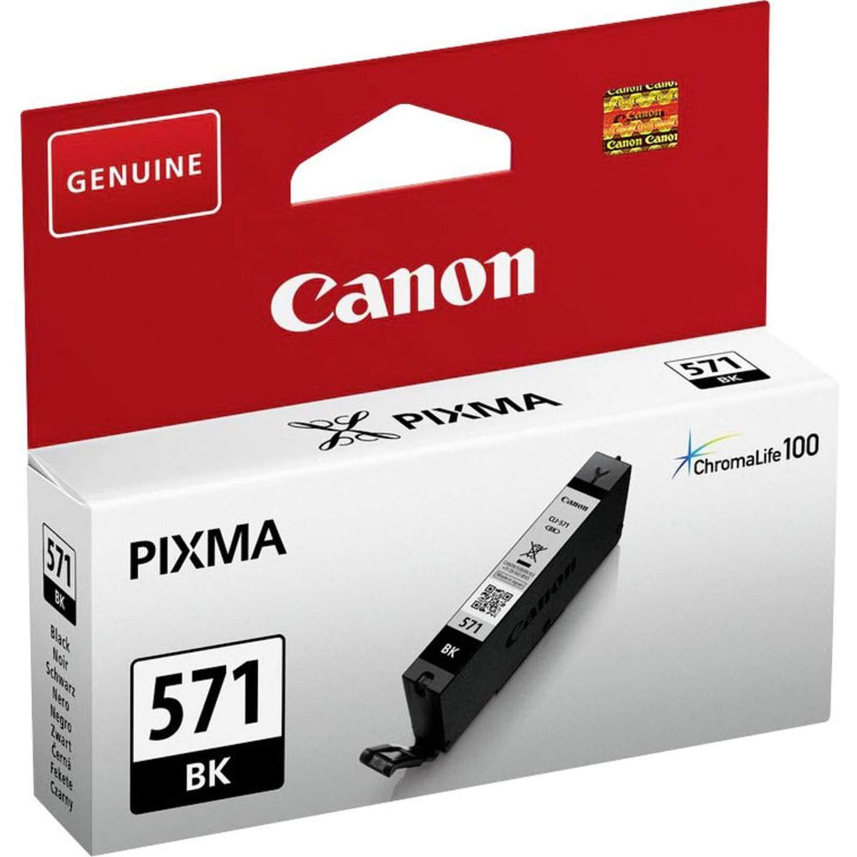 Musta mustepatruuna: Canon CLI-571BK | Finink.com
