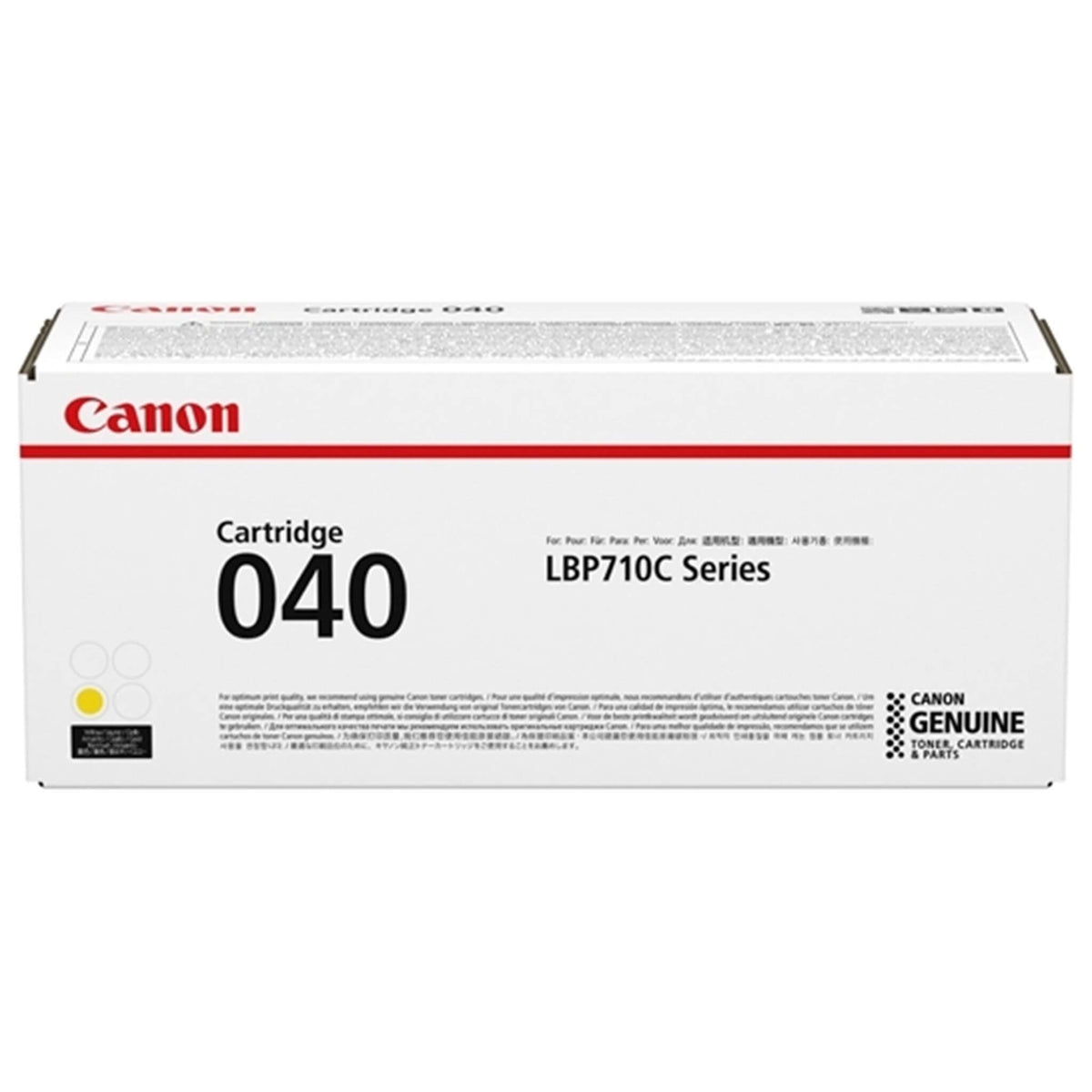 Keltainen värikasetti: Canon 0454C001 (040) | Finink.com