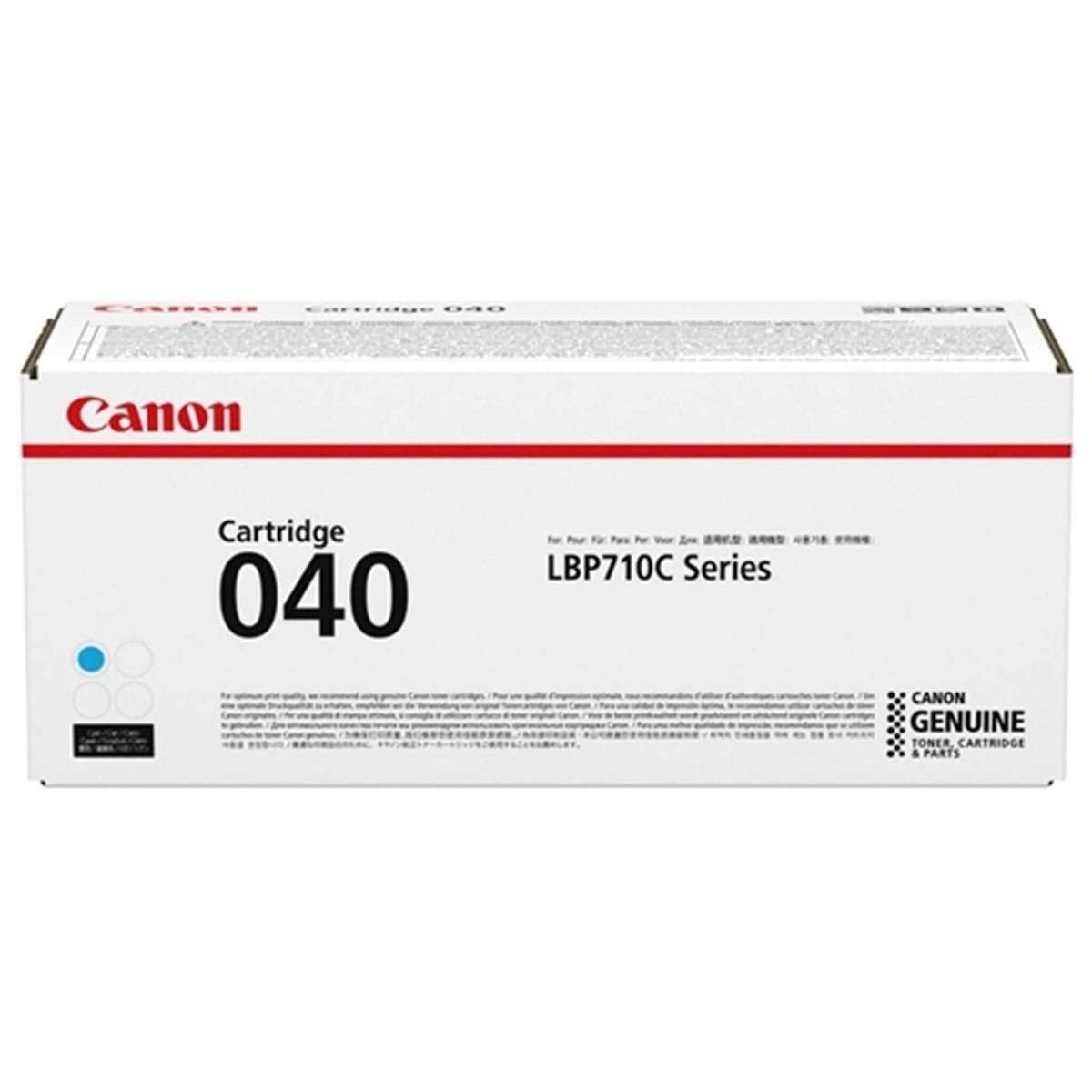 Cyan värikasetti: Canon 0458C001 (040) | Finink.com