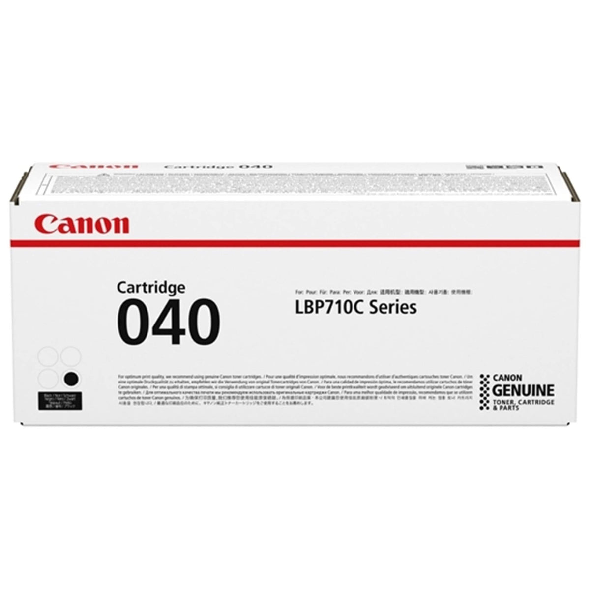 Musta värikasetti: Canon 0460C001 (040) | Finink.com