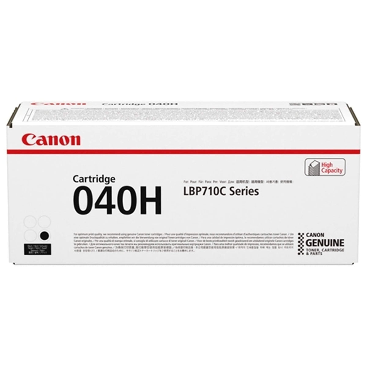 Musta värikasetti: Canon 0461C001 (040H) | Finink.com