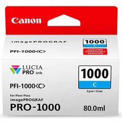 Canon PFI-1000 C cyan mustepatruuna (0547C001)