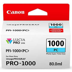Canon PFI-1000 PC photo cyan mustepatruuna (0550C001)