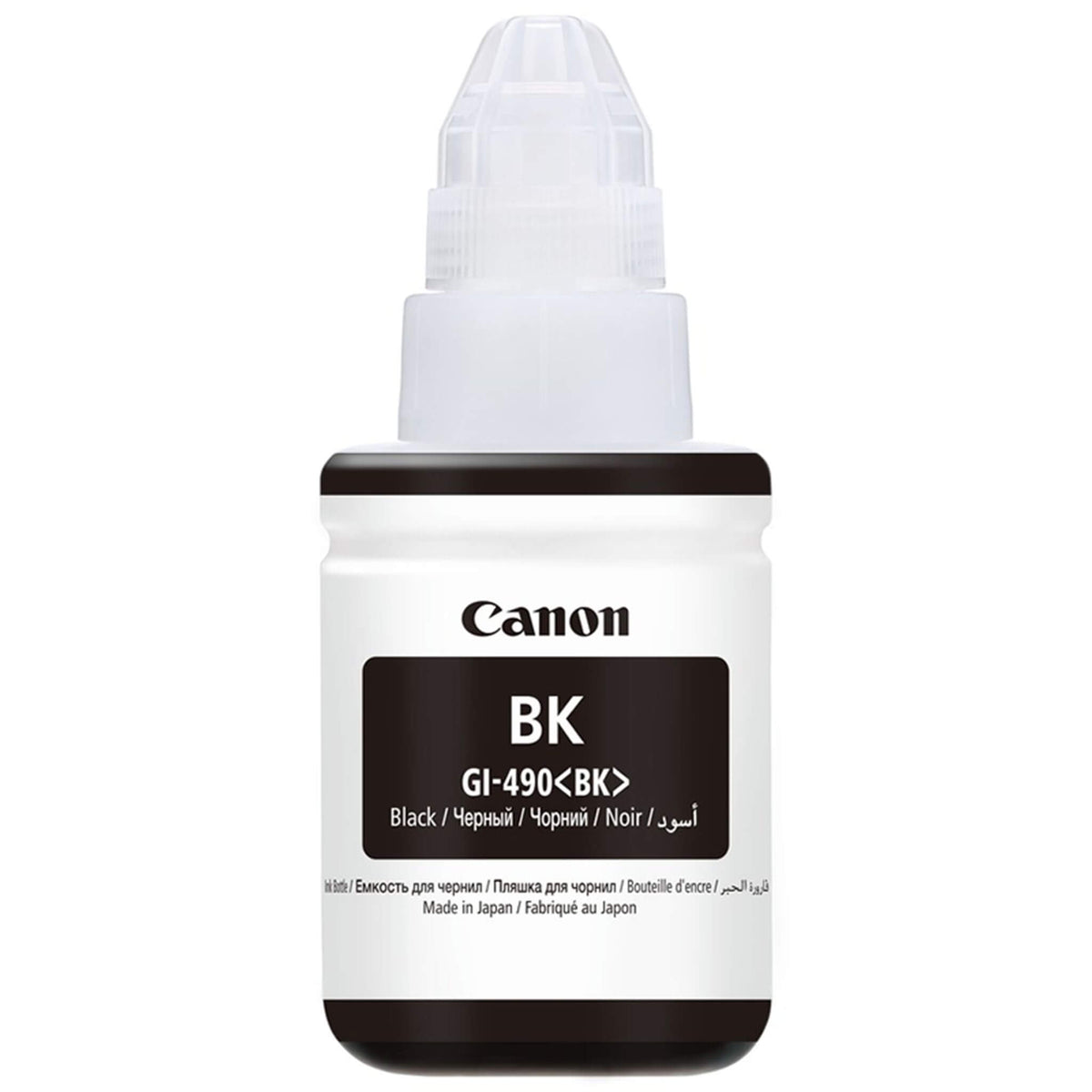 Musta mustepullo: Canon 0663C001 (GI 490 PGBK) | Finink.com