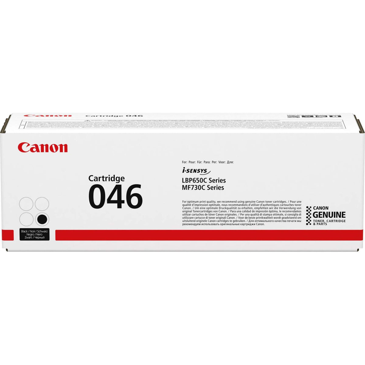 Musta värikasetti: Canon 1250C002 (046) | Finink.com