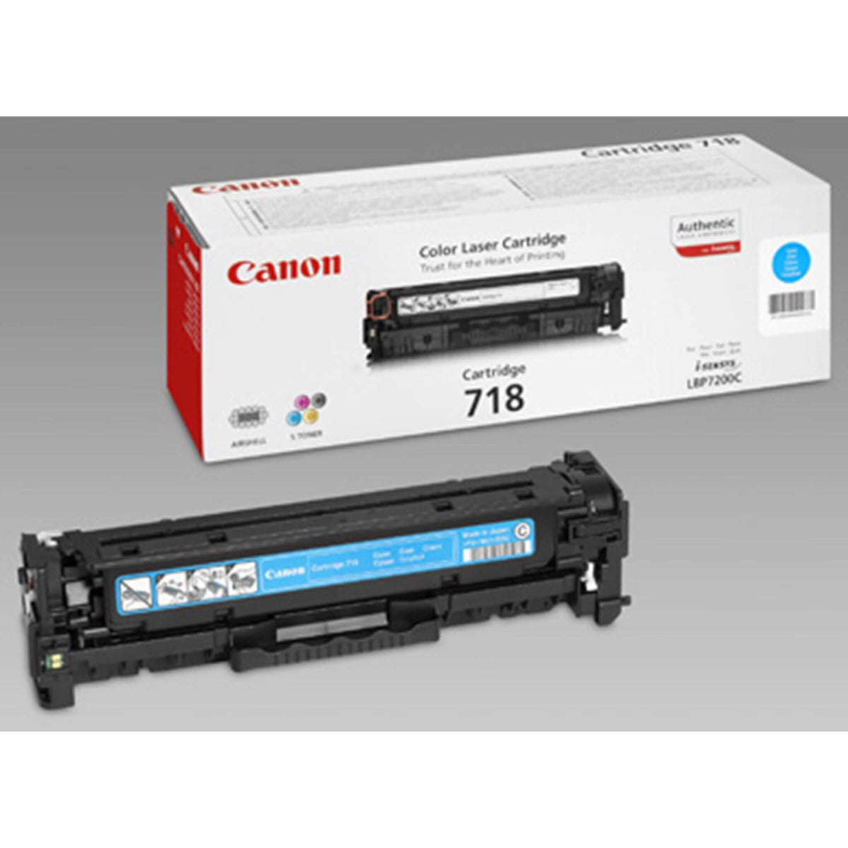 Cyan värikasetti: Canon 2661B002 (718) | Finink.com