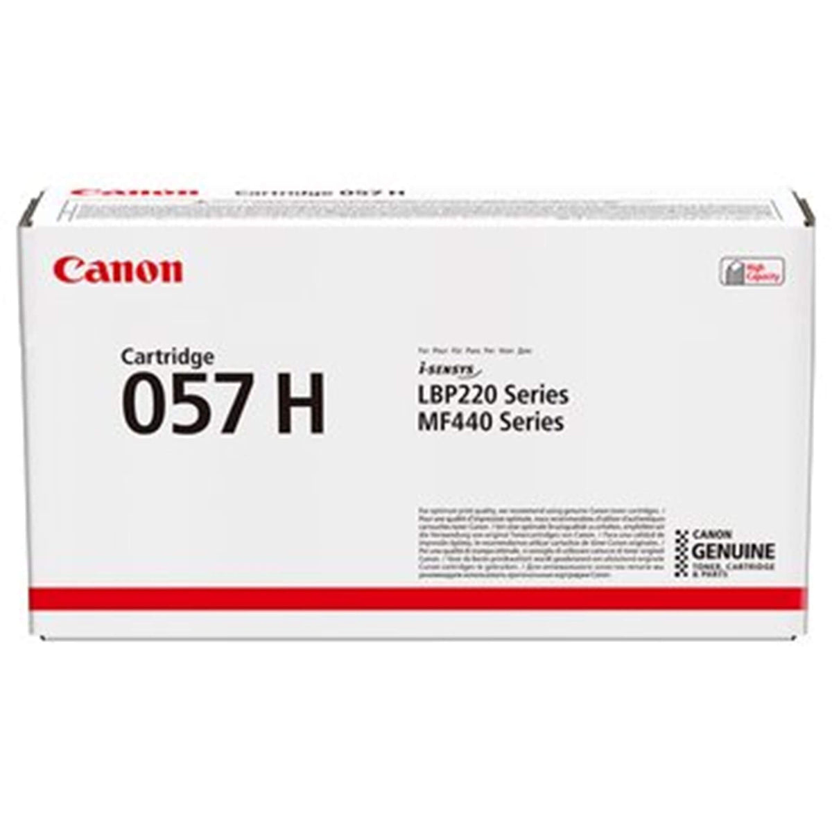 Musta värikasetti: Canon 3010C002 (057 H) | Finink.com