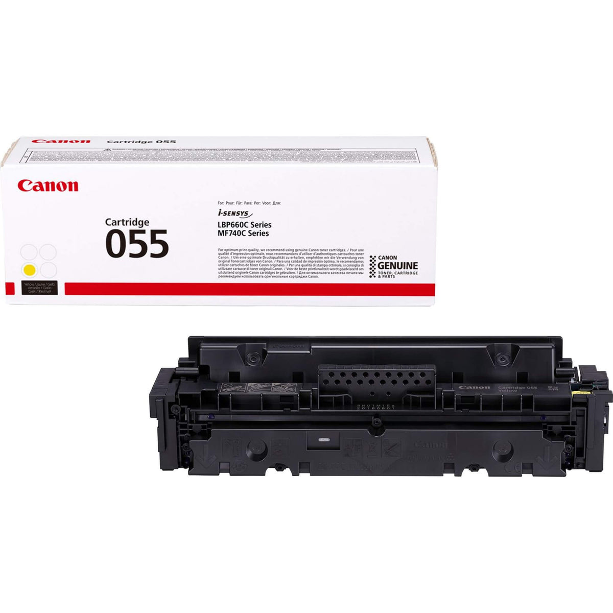 Keltainen värikasetti: Canon 3013C002 (055) | Finink.com