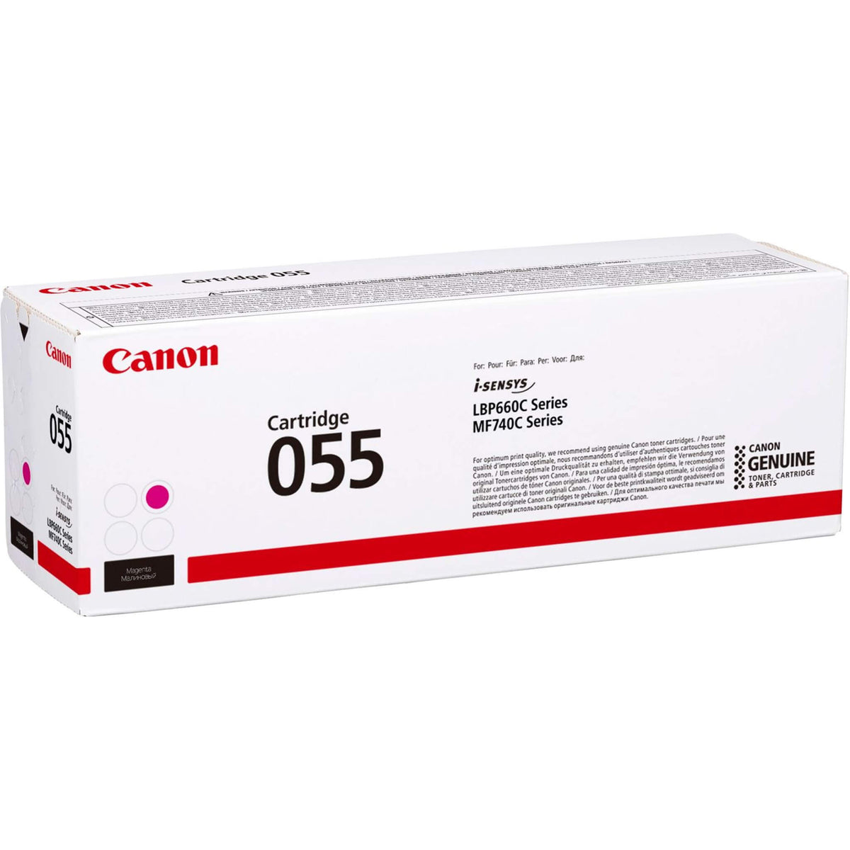 Magenta värikasetti: Canon 3014C002 (055) | Finink.com