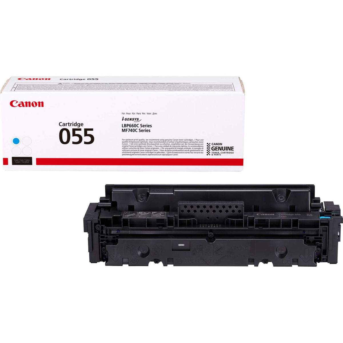 Cyan värikasetti: Canon 3015C002 (055) | Finink.com