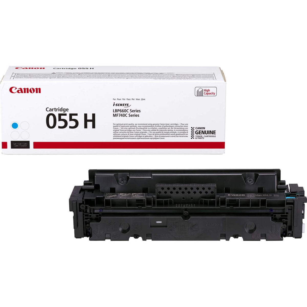 Cyan värikasetti: Canon 3019C002 (055 H) | Finink.com